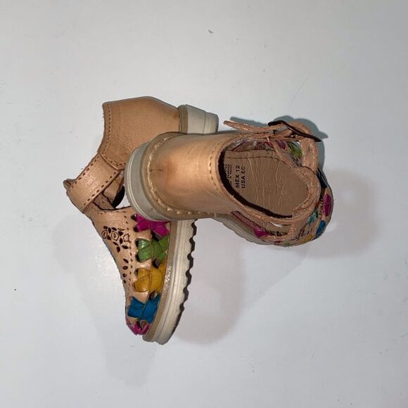 Tres Reinas Original Leather Blue Tag Detailed Craftsmanship Kids Shoes Size 6C - Picture 5 of 16